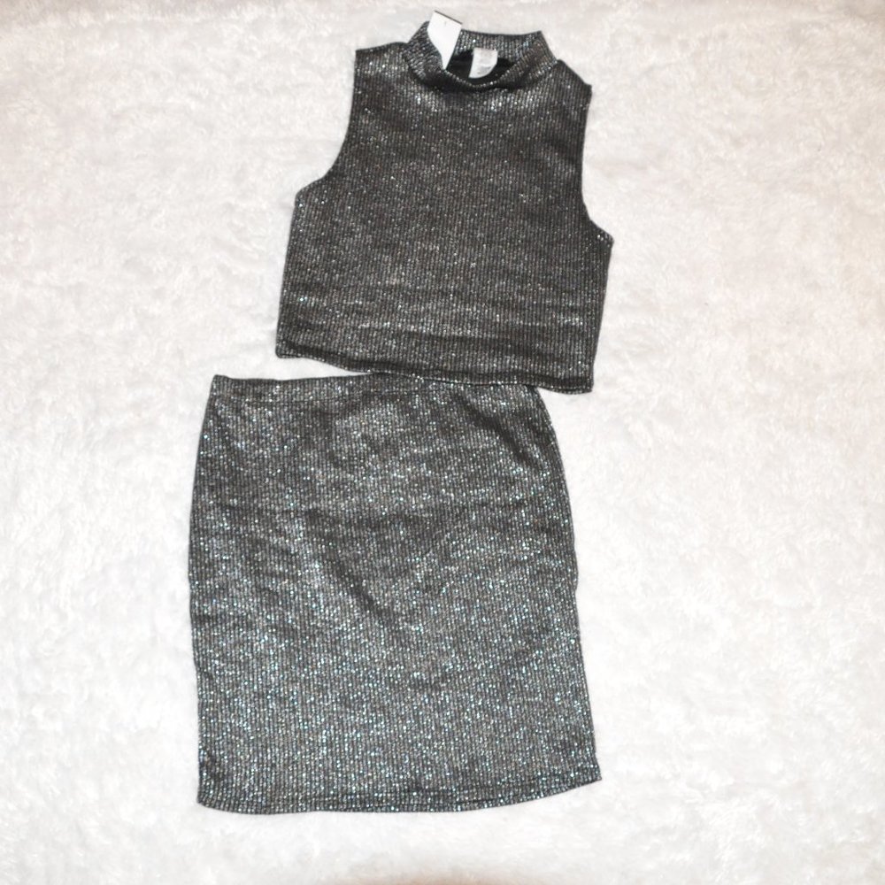 silver two peice set